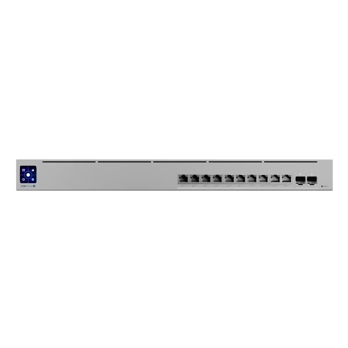 Ubiquiti UniFi Pro XG Switch in a networking setup with devices connected.