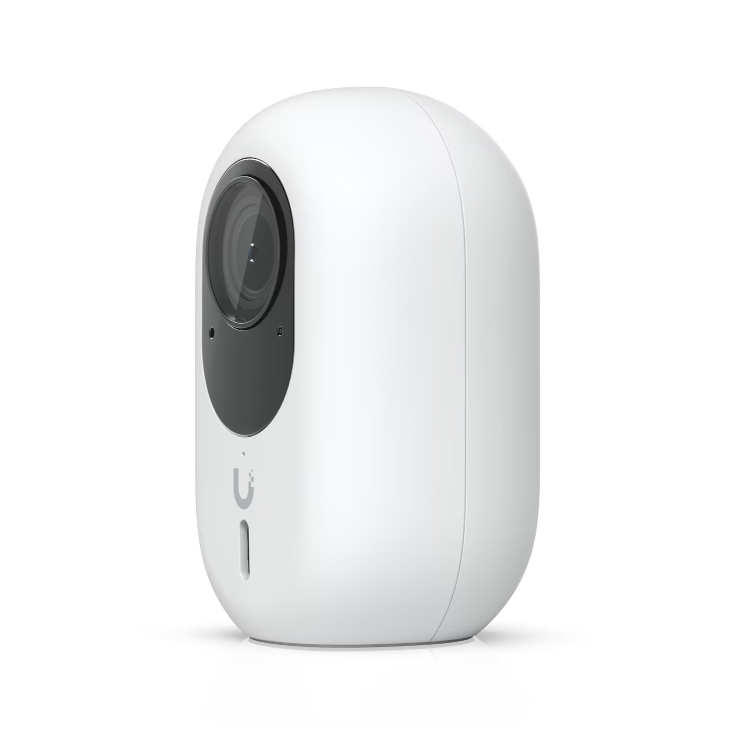 Back view of the Ubiquiti UniFi Protect G4 Instant 4MP WiFi IP Camera displaying the ports and mounting options.