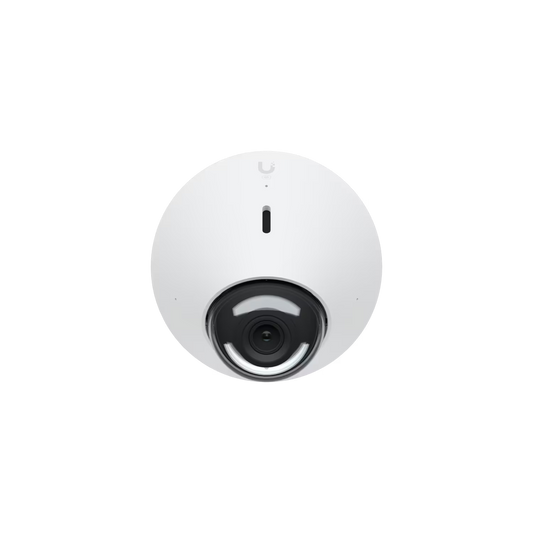 Front view of the Ubiquiti UniFi Protect G5 Dome Ultra 4MP IP Camera.