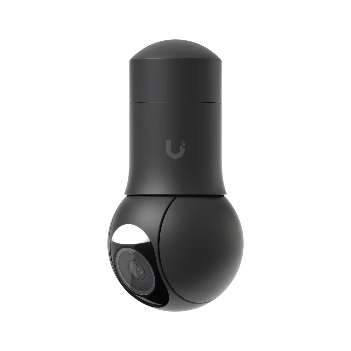 Back view showing ports of the Ubiquiti UniFi Protect G5 PTZ 4MP Black IP Camera.