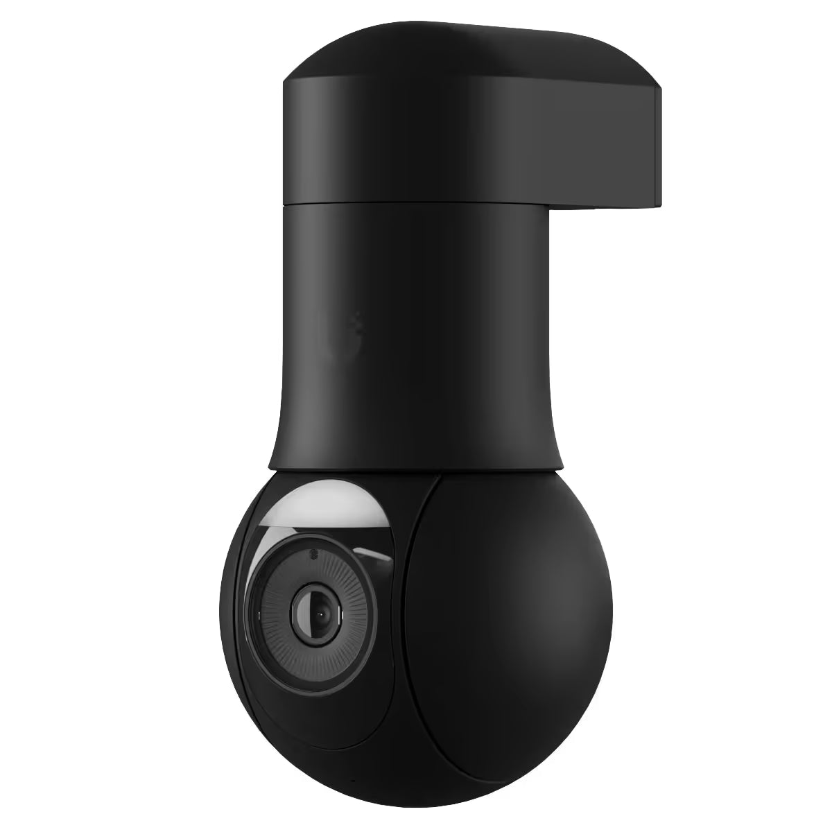 Front view of the Ubiquiti UniFi Protect G5 PTZ 4MP Black IP Camera.