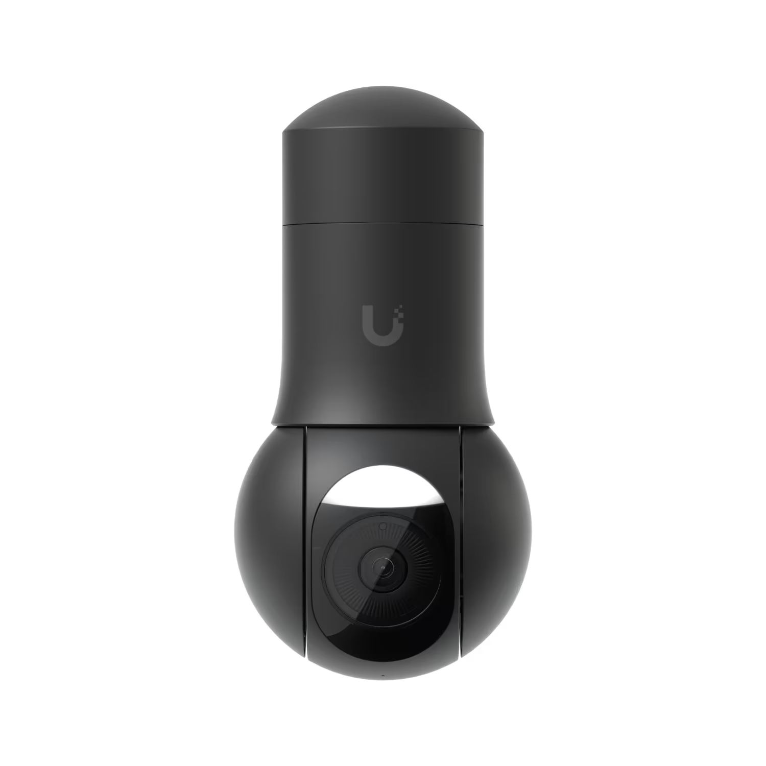Ubiquiti UniFi Protect G5 PTZ 4MP White IP Camera mounted on a wall.
