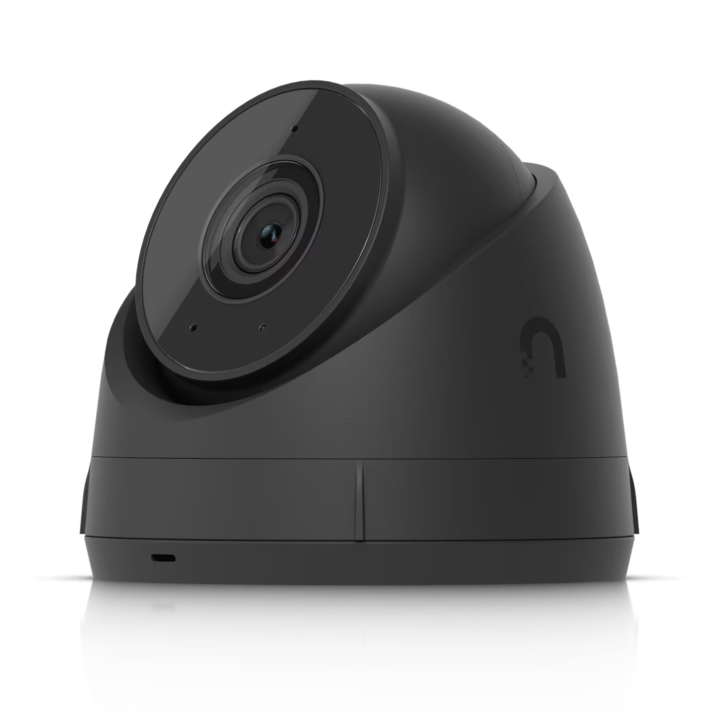 Side angle view of the Ubiquiti UniFi Protect G5 Turret Ultra Black 4MP IP Camera.