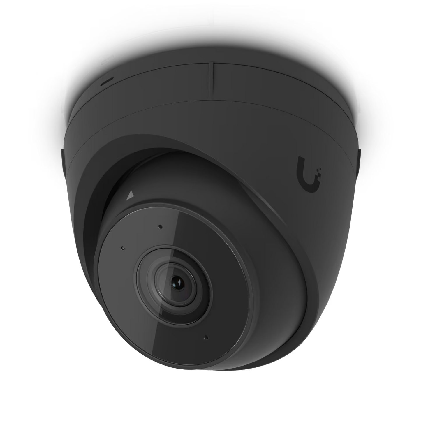 Front view of the Ubiquiti UniFi Protect G5 Turret Ultra Black 4MP IP Camera.