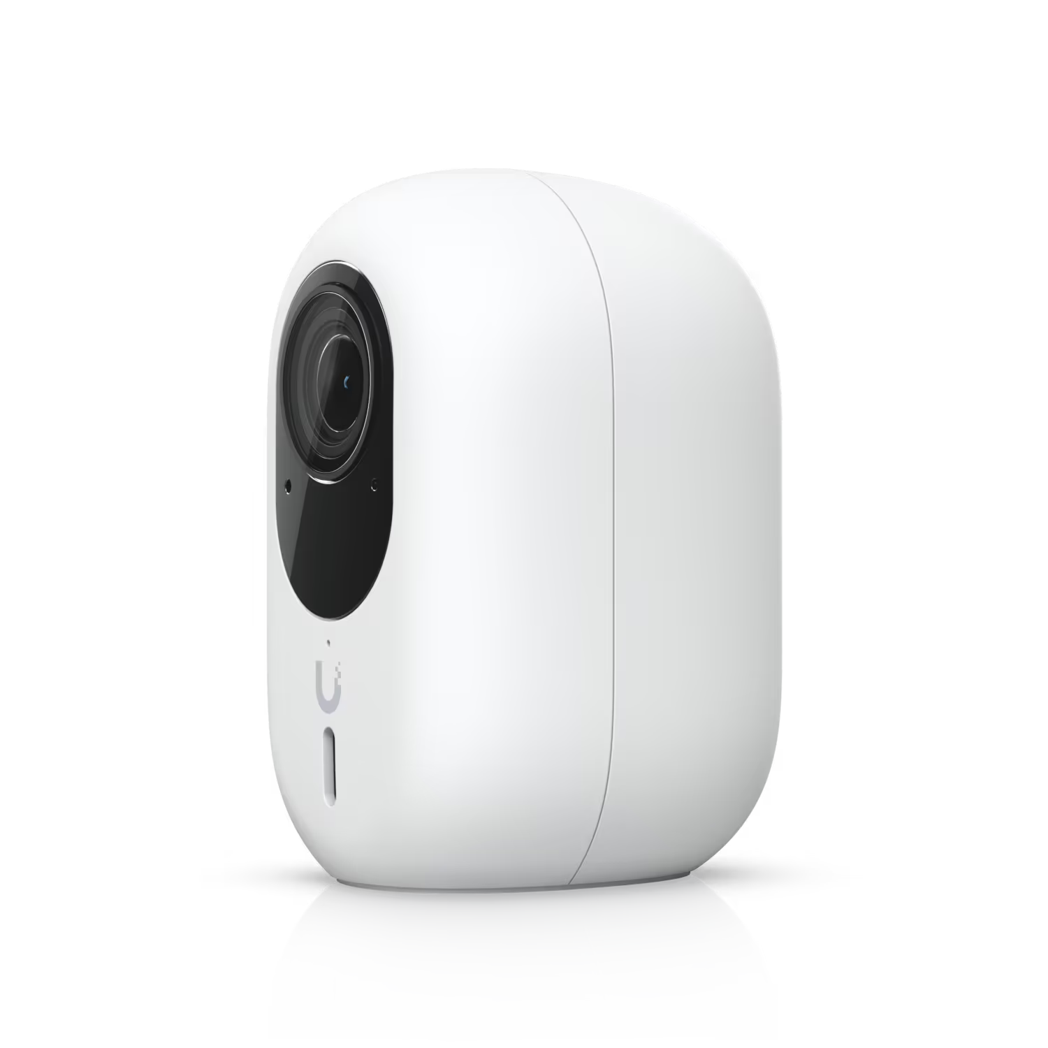 Ubiquiti UniFi Protect G6 Instant 8MP WiFi IP Camera mounted on a wall for surveillance.