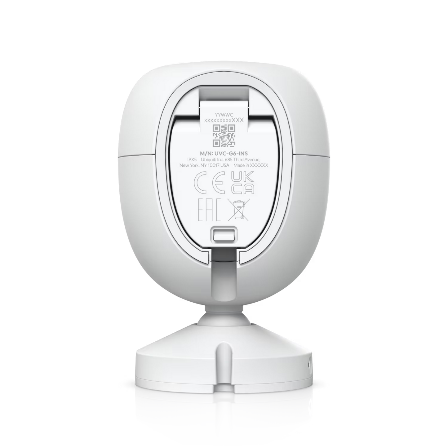 Packaging of the Ubiquiti UniFi Protect G6 Instant 8MP WiFi IP Camera.