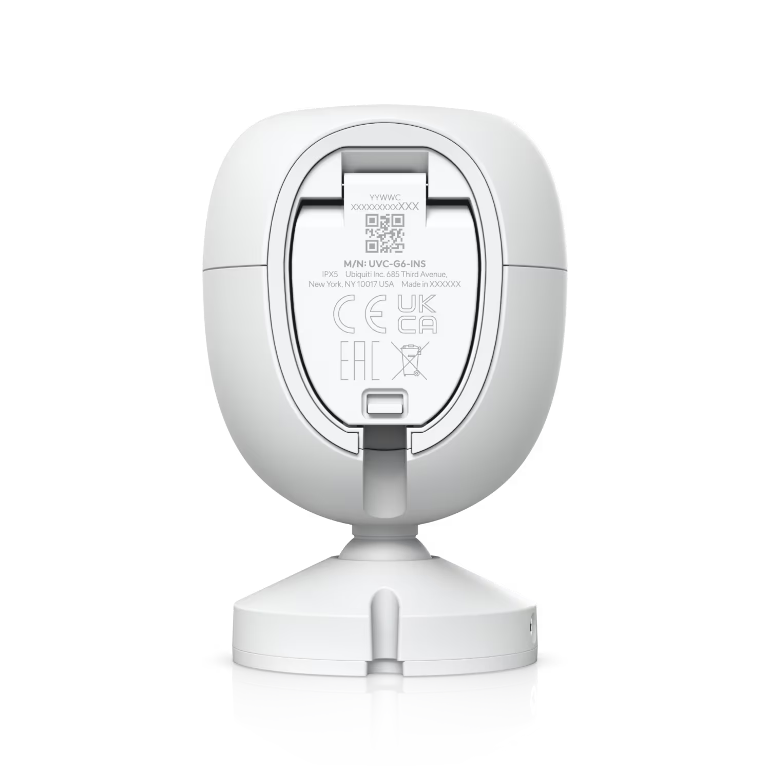 Packaging of the Ubiquiti UniFi Protect G6 Instant 8MP WiFi IP Camera.