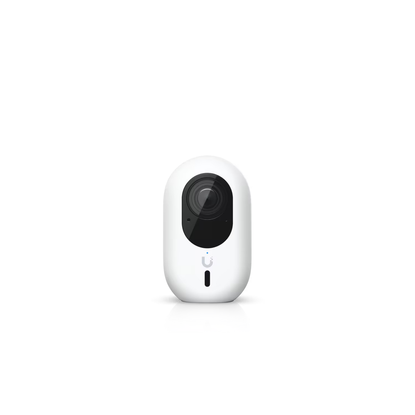 Side view of the Ubiquiti UniFi Protect G6 Instant 8MP WiFi IP Camera showcasing its sleek design.