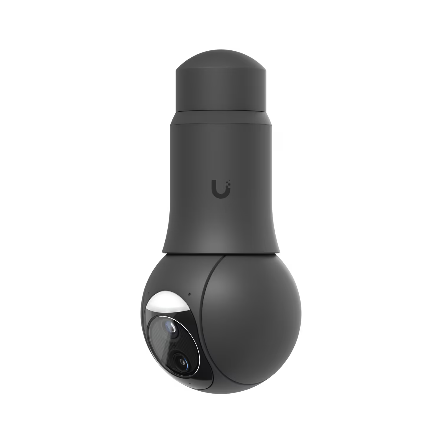 Ubiquiti UniFi Protect G6 PTZ 8MP Black IP Camera demonstrating angle adjustment features.