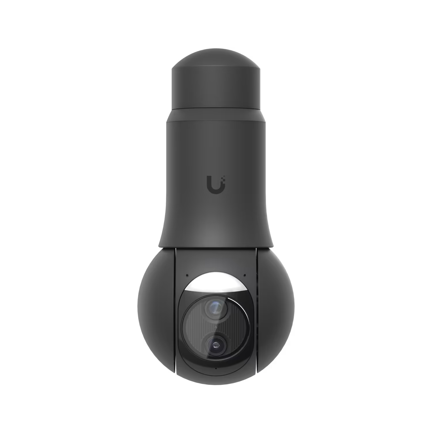 Back view of the Ubiquiti UniFi Protect G6 PTZ 8MP Black IP Camera showing connectors.