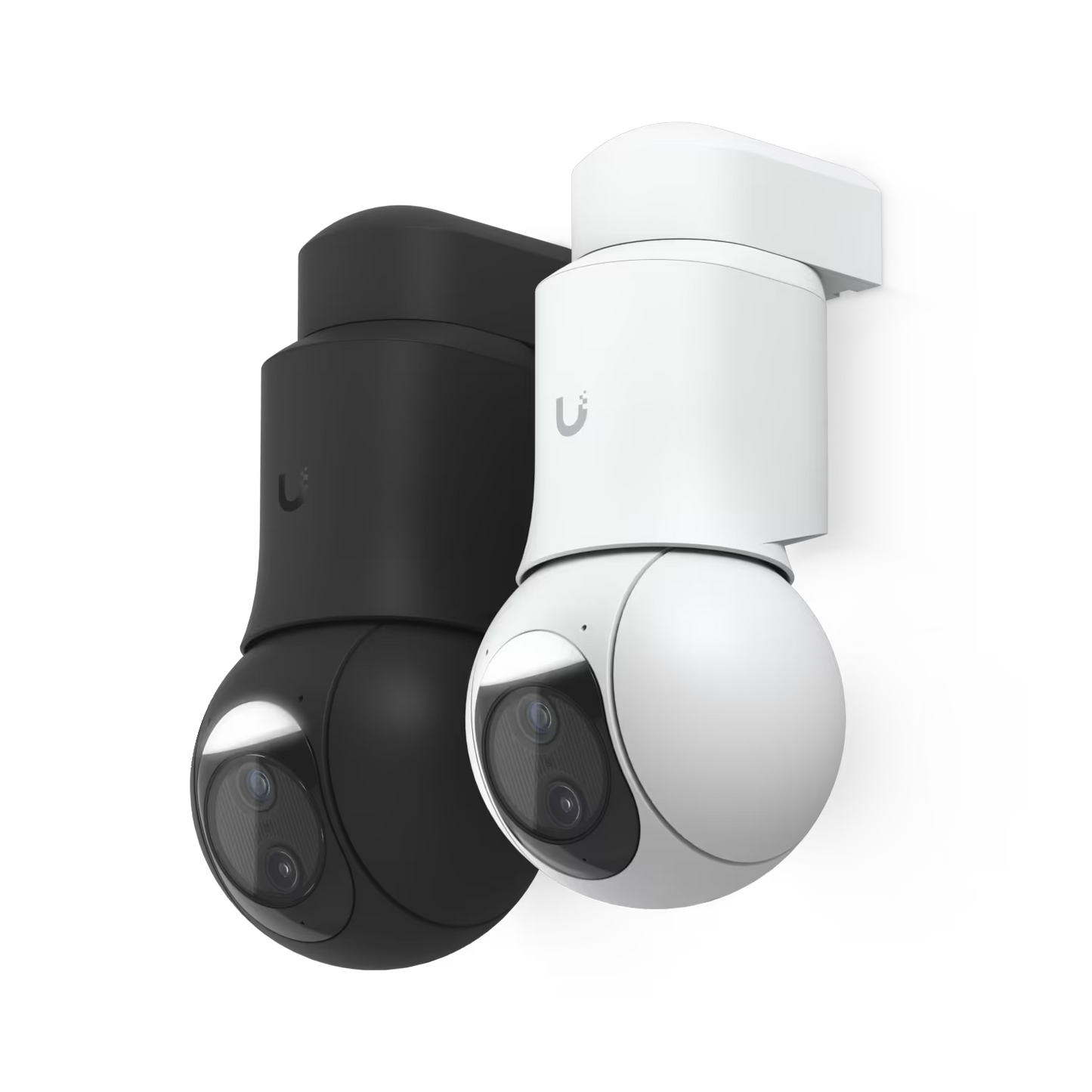Front view of the Ubiquiti UniFi Protect G6 PTZ 8MP Black IP Camera.