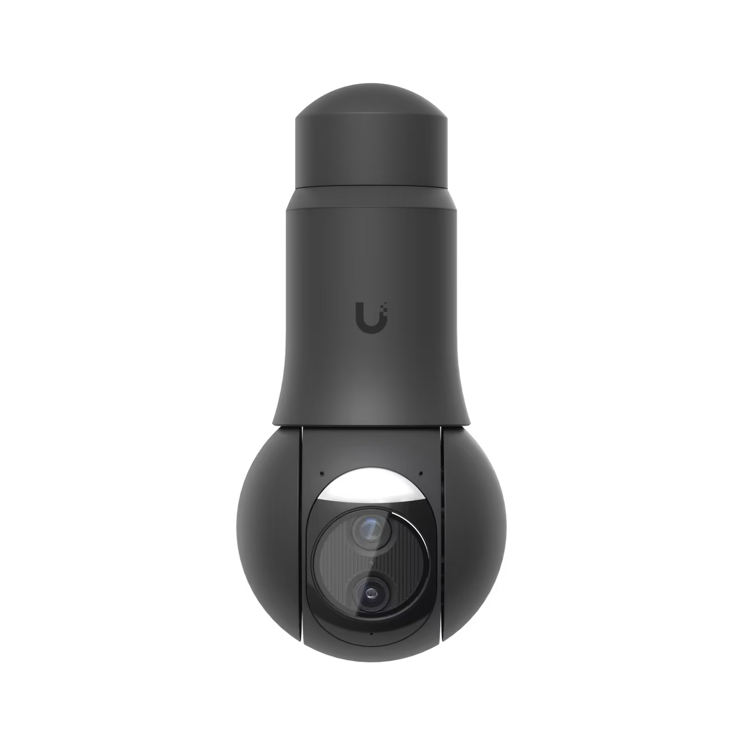 Ubiquiti UniFi Protect G6 PTZ 8MP White IP Camera mounted on a wall.