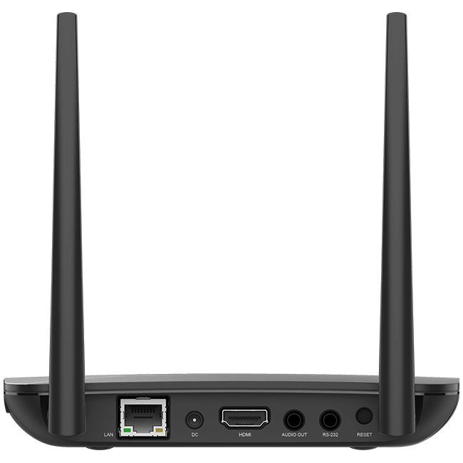 Vivitek Connect LauncherPlus X700 with two LauncherPlus devices for seamless wireless collaboration.