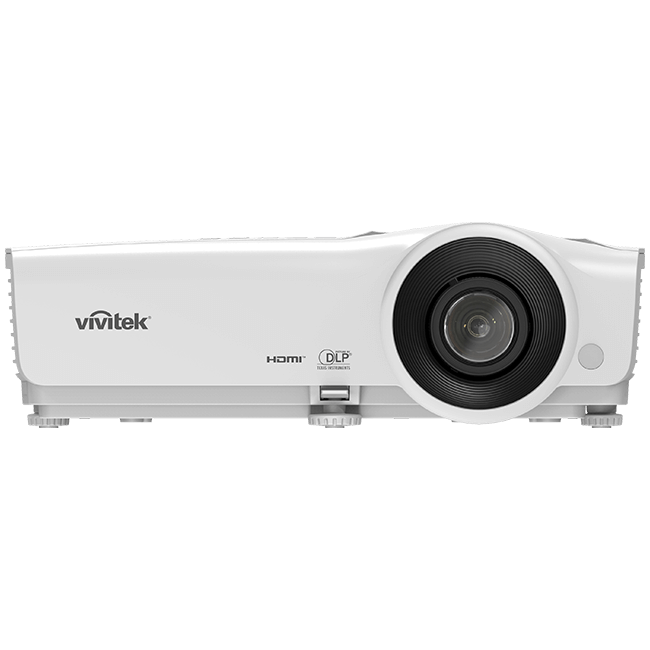 Vivitek DW275 WXGA Portable DLP Projector featuring 4000 lumens brightness and 20000:1 contrast ratio.
