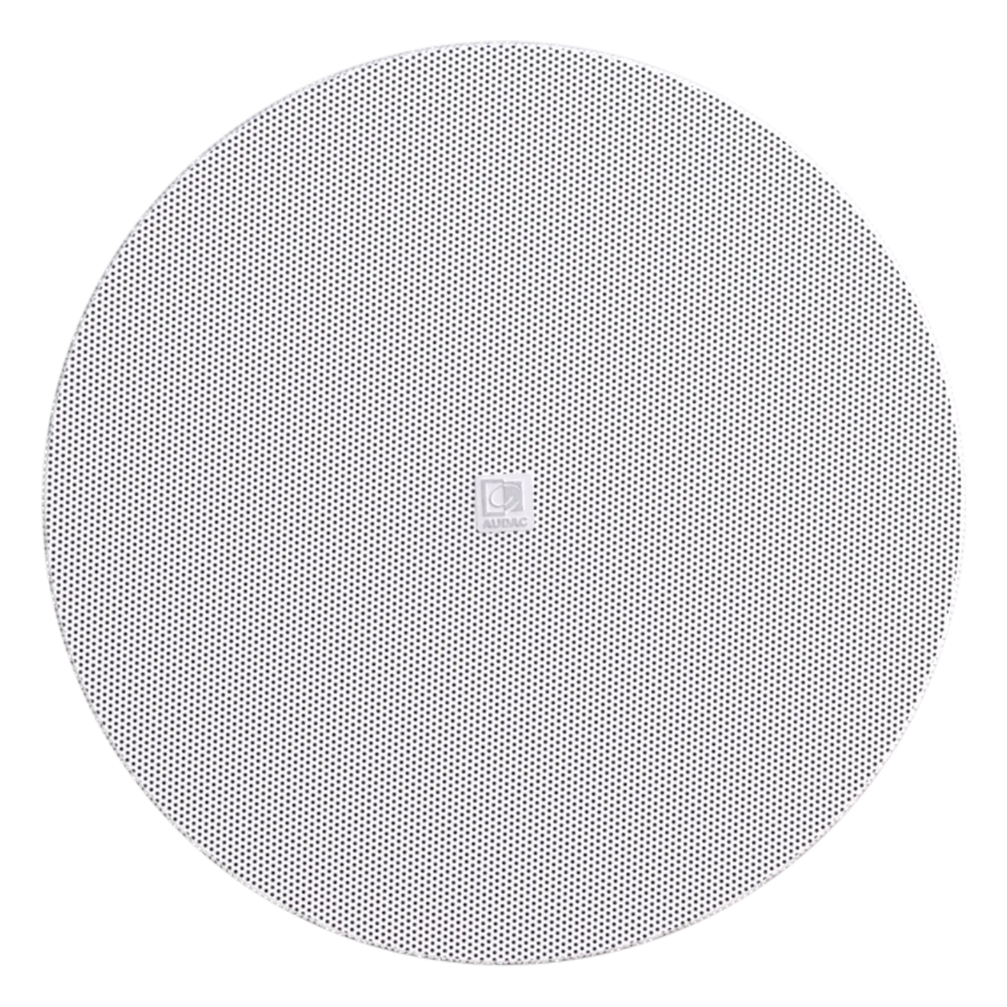 AUDAC CIRA524/W QuickFit 2-Way 5 1/4 inch Ceiling Speaker with TwistFix Grill in white color.