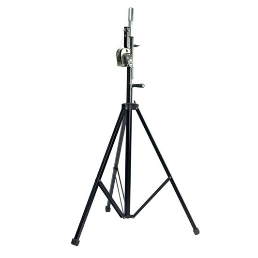 ALUSTAGE Wind Up Stand 2.7M, a professional heavy duty speaker stand designed for stability and performance.