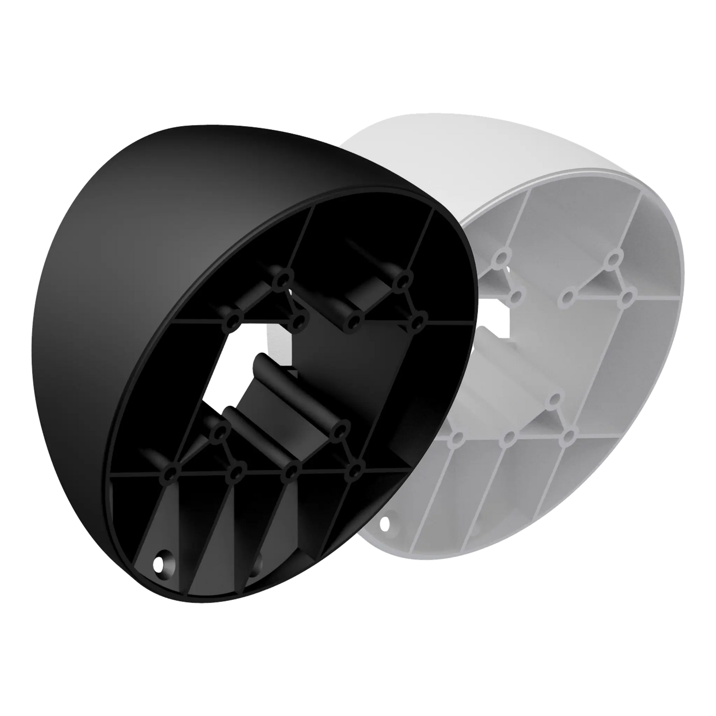 AUDAC WMA60 Extension Mount designed for ATEO6 with a 30° incline angle in white color.