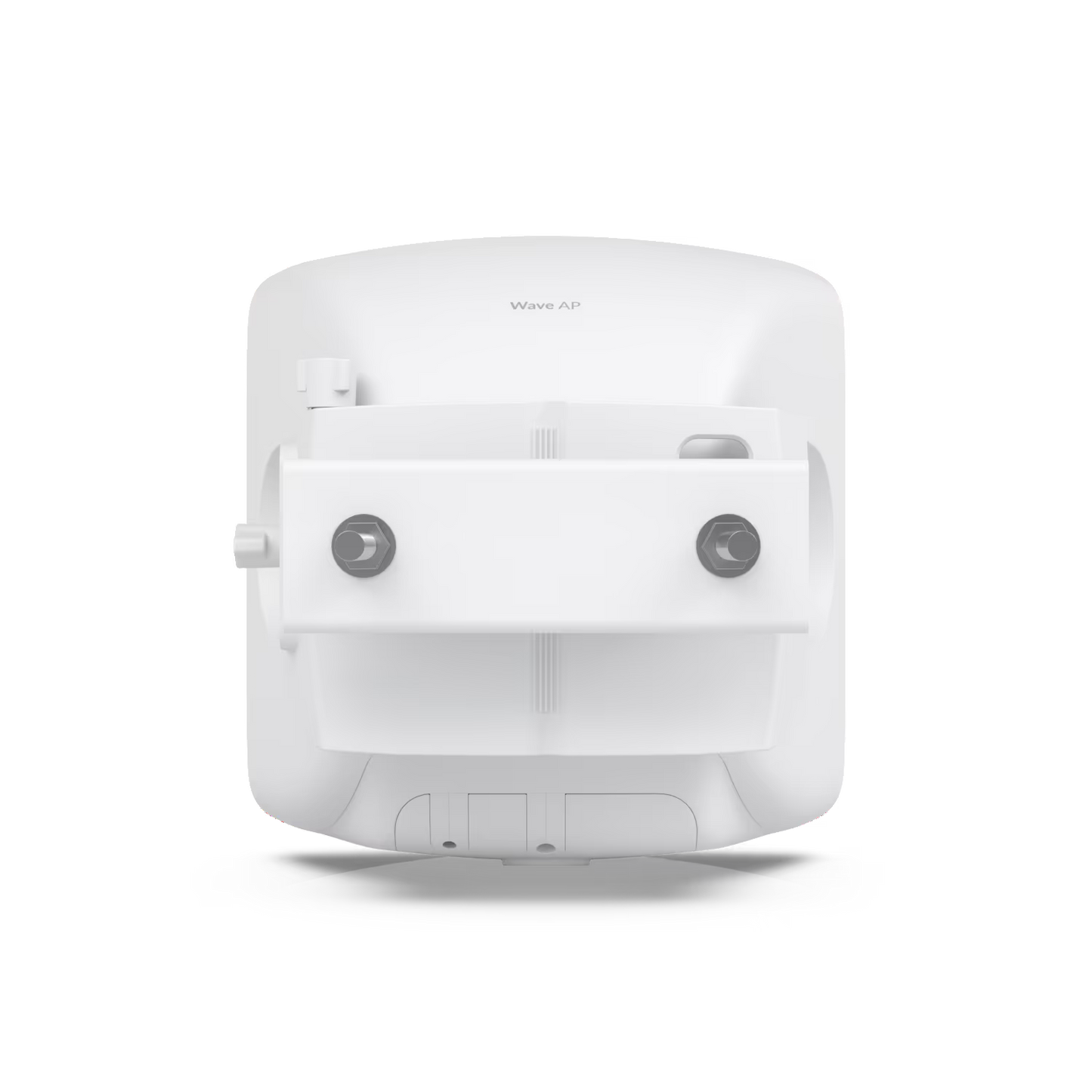 Ubiquiti UISP 60GHz/5GHz PtMP Wave Access Point installed in an outdoor environment.