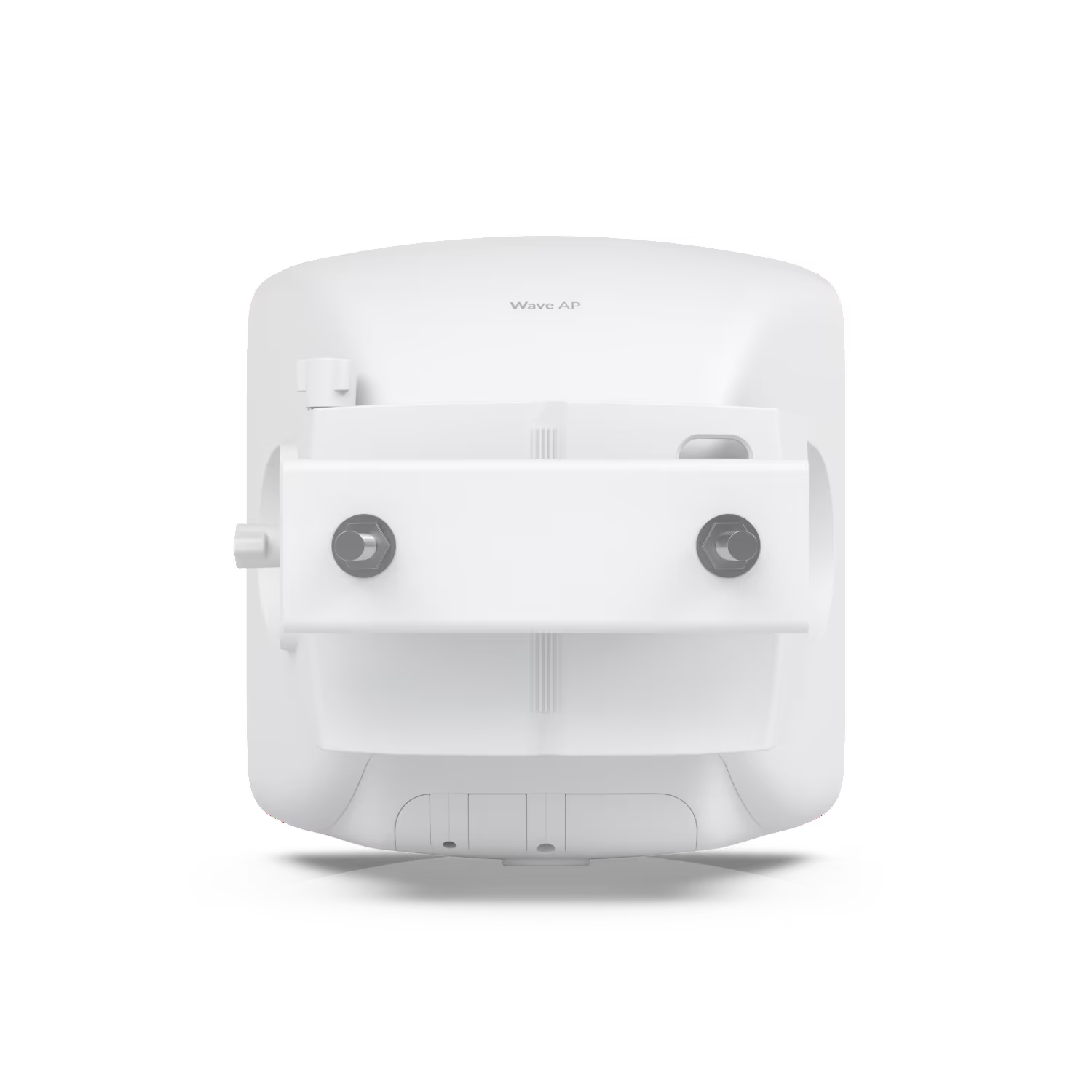 Ubiquiti UISP 60GHz/5GHz PtMP Wave Access Point installed in an outdoor environment.