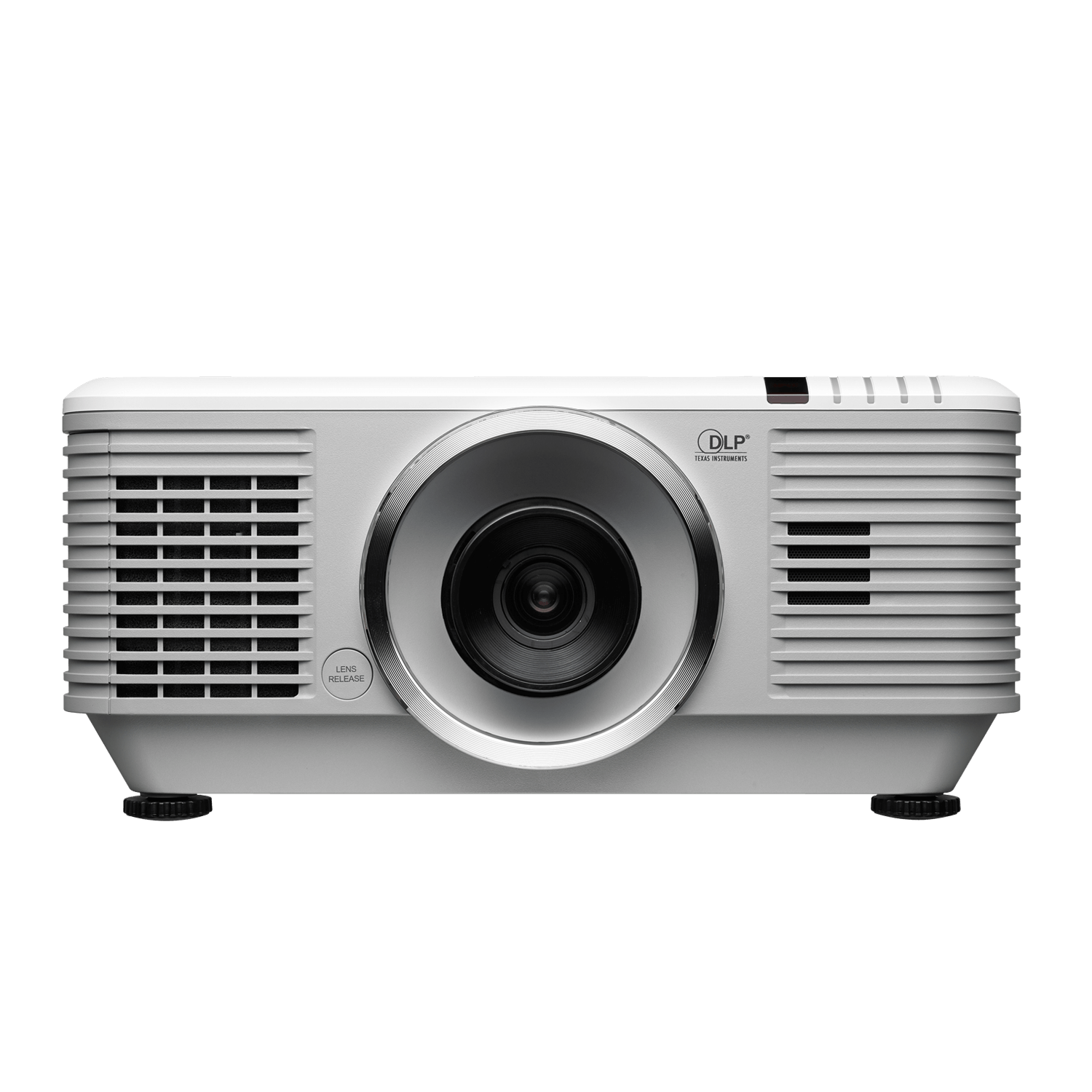 Vivitek DU7098Z WUXGA Laser DLP Projector with 7000 lumens brightness and 15000:1 contrast ratio, featuring 5 optional lenses and a 5-year warranty.