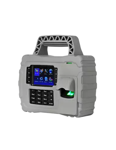 ZKTeco S922 portable Wi-Fi time attendance device, designed for efficient time tracking in various environments.