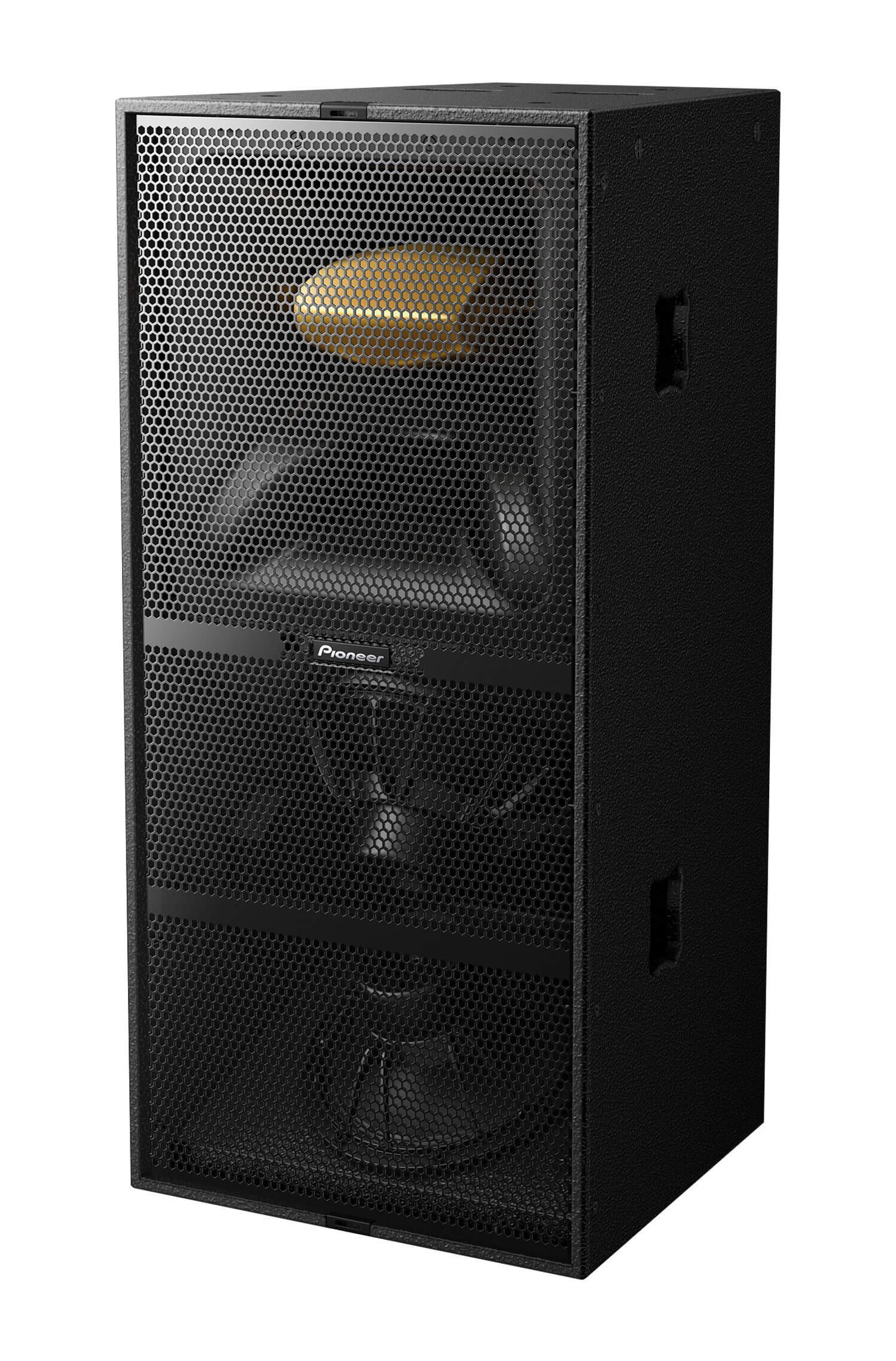 Pioneer XY-3B 3-Way Full-Range Speaker showcasing its design, emphasizing tight mids and clear highs.