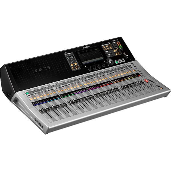 Yamaha TF5 32-Channel Digital Mixing Console, a professional live sound mixer designed for high-quality audio performance.
