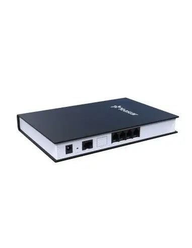Yeastar 4 Port FXS VoIP Gateway with four ports for connecting analog phones and fax machines.