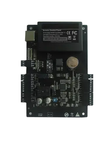 ZKTeco One Door RFID Control Panel showcasing its design and features.