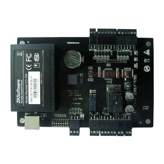 ZKTeco One Door RFID Control Panel image showcasing the design and features of the device.