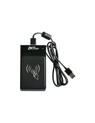 ZKTeco CR20M Mifare Card Reader displaying its sleek design and functionality for access control.