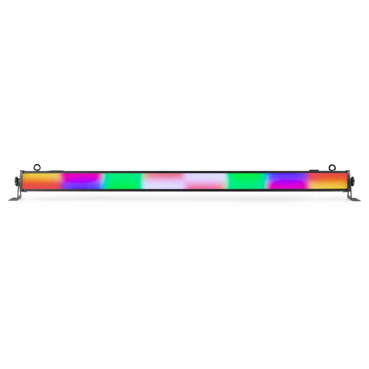 Front view of the beamZ LCB224 LED Bar featuring 224x SMD RGB LEDs for dynamic and vibrant lighting effects. Ideal for stages, clubs, and installations 1.